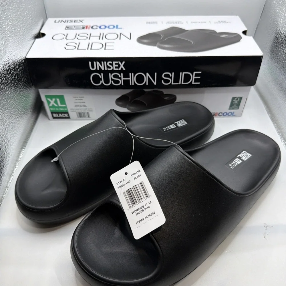 32 Degrees Cool Unisex Cushion Slide Size XL (Men's 9-10)/(Women's 11-12) New